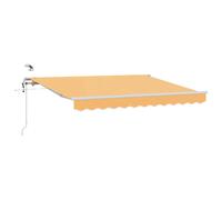 vidaXL Tissu de auvent Sable 400 × 300 cm Polyester