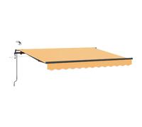 vidaXL Tissu de auvent Sable 500 × 300 cm Polyester