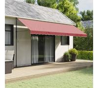 vidaXL Tissu de cantonnière de remplacement - Bordeaux