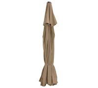 VidaXL Tissu de remplacement 500 cm - Taupe