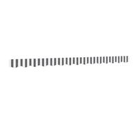 vidaXL Tissu de remplacement de cantonnière d’auvent anthracite blanc, dessus de store de remplacement, parasol de patio, auvent de jardin