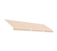 vidaXL Tissu de remplacement pour auvent, multicolore, 500 x 350 cm, polyester
