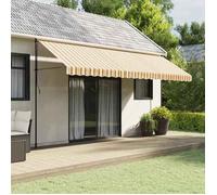 VIDAXL Tissu de remplacement pour auvent multicolore 5x3 m