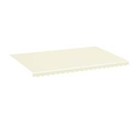 vidaXL Toile de store Crème 5x3,5 m