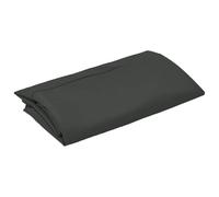 vidaXL Tissu de Remplacement pour Parasol d'Extérieur Tissu de Rechange de Parasol de Jardin Anti-UV Anti-décoloration Anthracite 300 cm