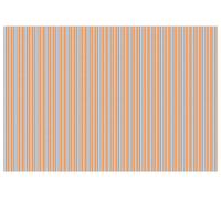 vidaXL Tissu de remplacement pour store bleu et orange 600 x 300 cm en polyester