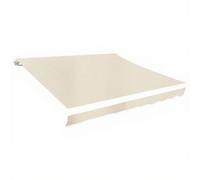 VIDAXL Tissu de Remplacement pour Store Crème 4x3 m (Cadre Non Inclus)