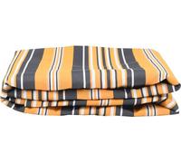 vidaXL Tissu de remplacement pour store, jaune et gris, 1000 x 160 cm, polyester