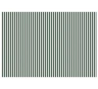 vidaXL Tissu de remplacement pour store, vert et blanc, 600 x 300 cm, polyester
