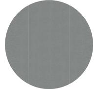 vidaXL Toile de fond de piscine Gris clair Ø366 cm Polyester Géotextile