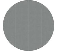 vidaXL Toile de fond de piscine Gris clair Ø428 cm Polyester Géotextile