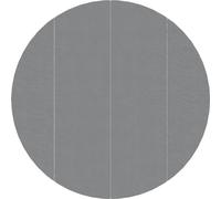 vidaXL Toile de fond de piscine Gris clair Ø458 cm Polyester Géotextile