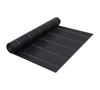 Vidaxl Toile De Paillage Noir 1x200 M Pp