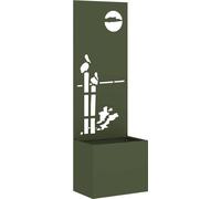 vidaXL Brise-vue de jardin, vert olive, 50 x 150 cm