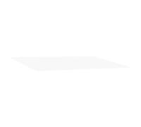 vidaXL Tissu de remplacement pour store, blanc, 600 x 300 cm, polyester