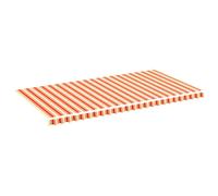 vidaXL Toile de store jaune et orange 6x3 m