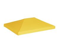 vidaXL Toit de pavillon 270 g/m² 4x3 m Jaune