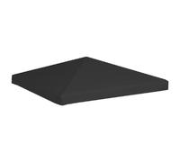vidaXL Toile de toit noir 3x3 m - 270 g/mÂ²