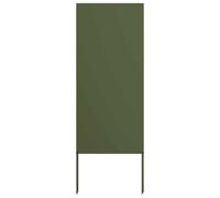 vidaXL Toile pare-vue jardin vert olive 50 x 140 cm