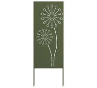 vidaXL Toile pare-vue jardin vert olive 50 x 140 cm