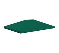 vidaXL Toit de pavillon 310 g/m² 4x3 m Vert