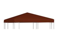 vidaXL Toile supérieure gazebo - Terre cuite