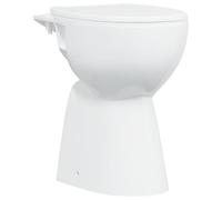 vidaXL Toilette sans rebord 7 cm hauteur supplémentaire Abattant amorti