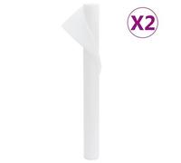 vidaXL Toison végétale 2 rouleaux 70 g/m² 10x1,6 m
