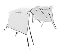 vidaXL 3-Bow Bimini-Top avec panneaux latéraux 183x(185-198)x137 cm