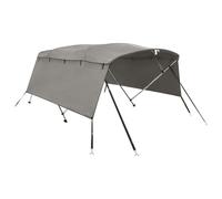 vidaXL Toit Bimini à 4 arceaux parois latérales 243x(200-213) x137 cm