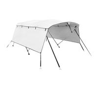 vidaXL 4-Bow Bimini-Top avec parties latérales 243x(200-213)x137 cm