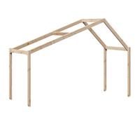vidaXL Toit de lit pour Enfants 213x85,5x144,5 cm Bois de pin Massif