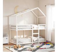 vidaXL Toit de lit pour enfants 213x95,5x144,5 cm 846935 bois de pin massif multicolore