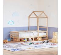vidaXL Toit de lit pour enfants 98x70x176,5 cm bois de pin massif, toit de lit, baldaquin de lit pour enfant, toit pour lit 846991