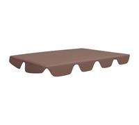 vidaXL Toit de balançoire marron 150/130x105/70 cm