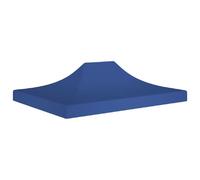 vidaXL Toit de tente de réception 4,5x3 m bleu 270 g/m