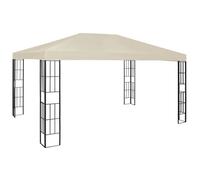 vidaXL Pavillon 3×4 m Crème