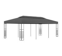 vidaXL Tonnelle de jardin 3x6 m - Anthracite