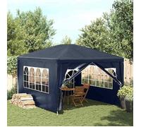 vidaXL Tente de réception 3x4 m bleue