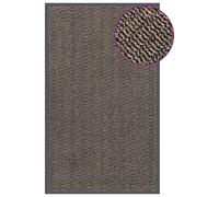 VidaXL Touffeté - Marron foncé