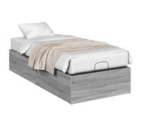 vidaXL Tour de lit pour sommier réglable Sonoma gris | Structure robuste avec une surface lisse. Dissimule le sommier à lattes réglable pour un aspect soigné