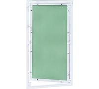vidaXL Trappe d'accès vert et argent 45 x 85 cm