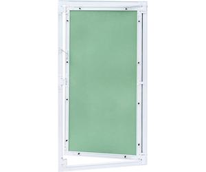 vidaXL Trappe d'accès vert et argent 45 x 85 cm