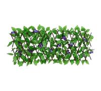 vidaXL Treillis de lierre artificiel extensible vert 180x20 cm