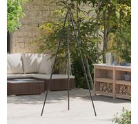 Vidaxl Trépied Cuisine Feu De Camp 190 Cm Acier