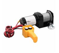 VIDAXL Treuil électrique 12 V 907 kg Télécommande filaire - (285x105x105 mm) BONNE4478