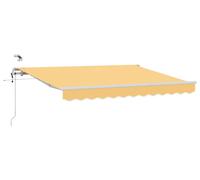 vidaXL Tringle à rideau extensible, couleur sable, 300 x 250 cm, en polyester