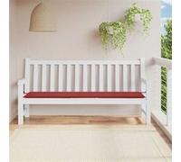 vidaXL Coussin de Banc Bordeaux