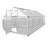 Serre Renforcée Avec Ventilation De Toit Aluminium 10,53 M²