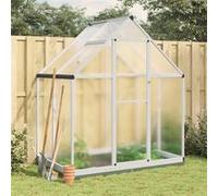 vidaXL Tuinkas met basisframe 169x114x202 cm aluminium zilverkleurig4005825 G